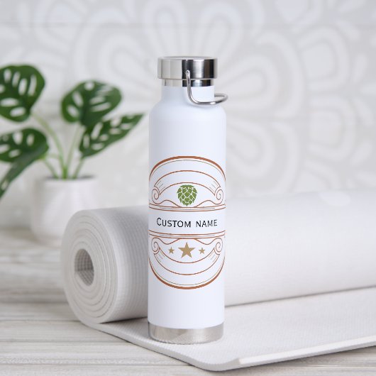 Persoonlijke naam waterfles (Yoga)