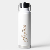 Persoonlijke naam waterfles (Voorkant)