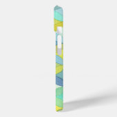 Persoonlijke naam waterverfcirkelpatroon Case-Mate iPhone case (Achterkant / Links)