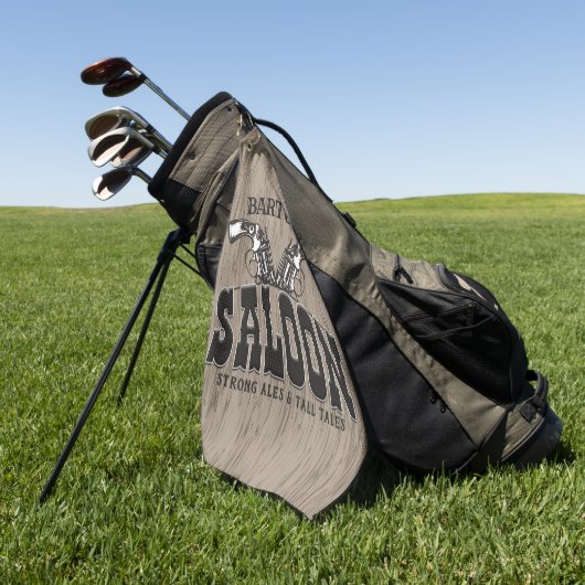 Persoonlijke naam Wilde West Pistool Revolver Salo Golfhanddoek (Groen)