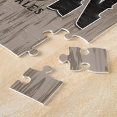 Persoonlijke naam Wilde West Pistool Revolver Salo Legpuzzel (Zijkant)