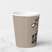 Persoonlijke naam Wilde West Pistool Revolver Salo Papieren Bekers (Rechts)