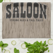 Persoonlijke naam Wilde West Pistool Revolver Salo Theedoek (Gevouwen)