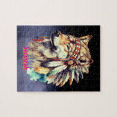 Persoonlijke naam Wolf Legpuzzel (Horizontaal)