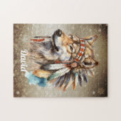 Persoonlijke naam Wolf Legpuzzel (Horizontaal)