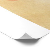 Persoonlijke naam Woodland Art Print | Nursery Art (Hoek)