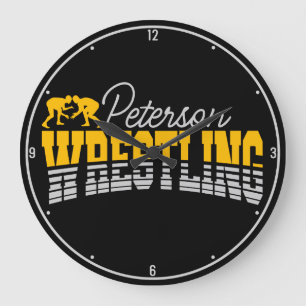 Persoonlijke NAAM Wrestling School Team Wrestler Grote Klok