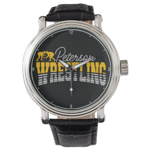 Persoonlijke NAAM Wrestling School Team Wrestler Horloge