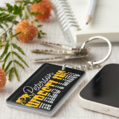 Persoonlijke NAAM Wrestling School Team Wrestler Sleutelhanger (Voorkant Rechts)