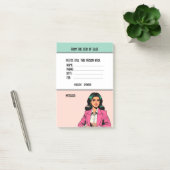 Persoonlijke naam zakelijke telefoonbericht kantoo post-it® notes (Kantoor)