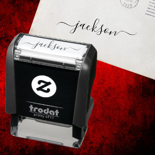 Persoonlijke naam zelfinktende stempel
