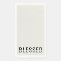 Persoonlijke naam zwarte & beige zegelde feestdag