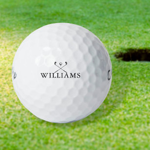 Persoonlijke naamgolfclubs golfballen