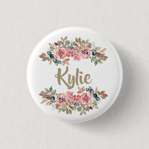 Persoonlijke naamknop Douce geschenken voor haar Ronde Button 3,2 Cm