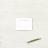 Persoonlijke naamlijsten herinneringen leraar cade post-it® notes (Op bureau)