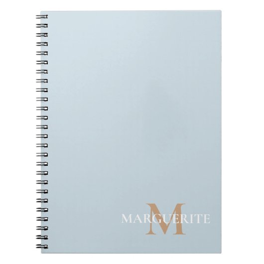Persoonlijke naammonogram notitieboek (Voorkant)