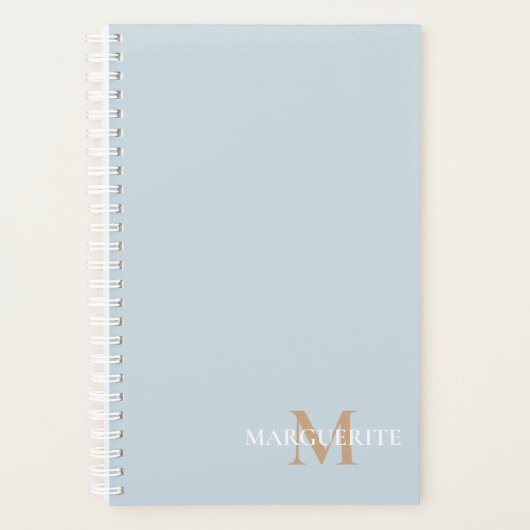 Persoonlijke naammonogram planner (Voorkant)