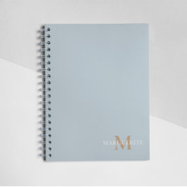 Persoonlijke naammonogram planner