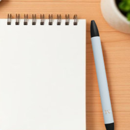 Persoonlijke naammonogram zwarte inkt pen
