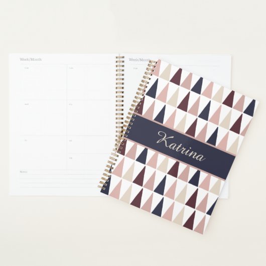 Persoonlijke naamplanner planner (Display)