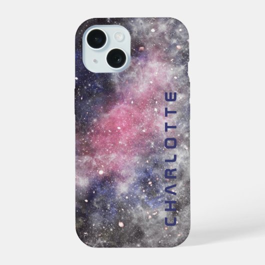 Persoonlijke naamruimte iPhone 15 case (Achterkant)