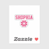 Persoonlijke naamsticker | Aangepaste naamsticker Sticker (Vel)
