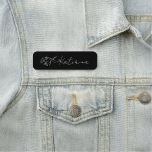 Persoonlijke naamtags Event Black Name Tags