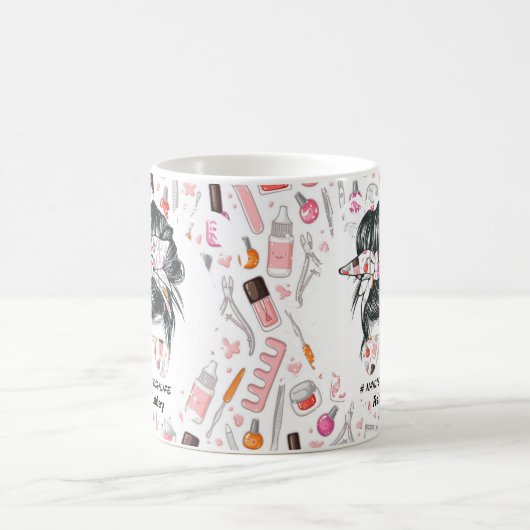 Persoonlijke Nail Tech Tools Life Mok (Center)