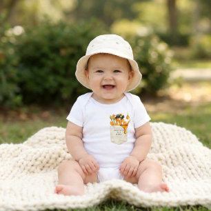 Persoonlijke namaak Pocket Bee Romper