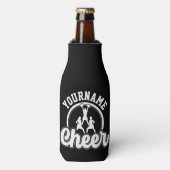 Persoonlijke NAME Cheer Team Varsity Cheerleader Flesjeskoeler (Fles Voorkant)