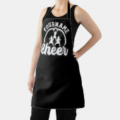 Persoonlijke NAME Cheer Team Varsity Cheerleader Schort (Insitu)