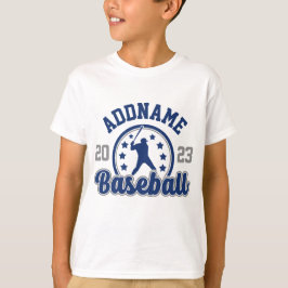 Persoonlijke NAME Honkbalteam Speler Game T-shirt