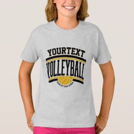 Persoonlijke NAME Volleybal Speler School Team T-shirt