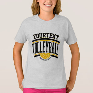 Persoonlijke NAME Volleybal Speler School Team T-shirt