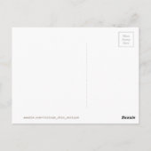 Persoonlijke namen Briefkaart  Cute Halloween (Achterkant)