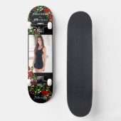 Persoonlijke namen en grote foto's gemaakt persoonlijk skateboard (Voorkant)