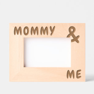 Persoonlijke Namen Groot en Vet Mama en Ik Gegraveerde Lijstjes