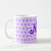 Persoonlijke Nana in het Paars Koffiemok (Links)