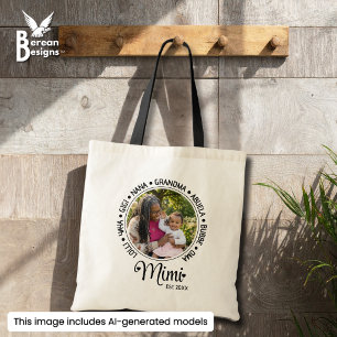 Persoonlijke Nana Oma Gigi MIMI Opgericht Tote Bag