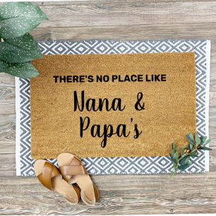 Persoonlijke Nana Papa Grootouders Welkom Deurmat