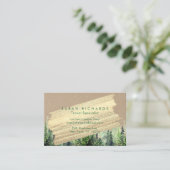 Persoonlijke Natuur landschapselementen Visitekaar Visitekaartje (Staand voorkant)