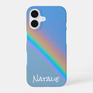 Persoonlijke natuurlijke echte regenboog Case-Mate iPhone 16 Hoesje