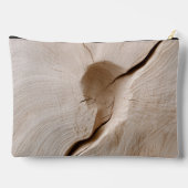 Persoonlijke natuurlijke houtnerf textuur etui (Achterkant)