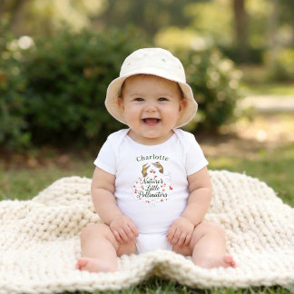 Persoonlijke Natuur's Waterverf Kolibrie Romper