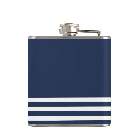 Persoonlijke Nautical "Bridesmate" Bridesmaid Heupfles (Achterkant)