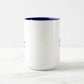 Persoonlijke Navy Combo Mok Met Aangepaste Naam St (Midden)