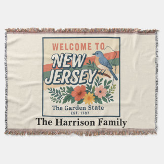 Persoonlijke New Jersey Worpdeken Deken