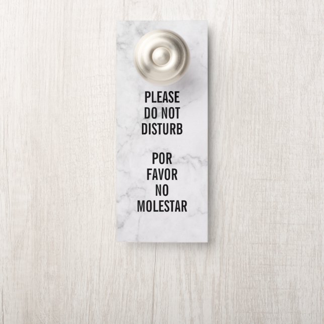 Persoonlijke Niet Storen Deur Hanger (Op knop)