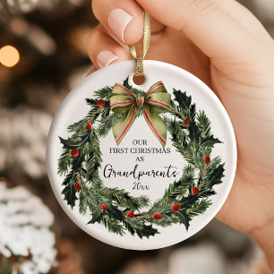 Persoonlijke Nieuwe Grootouders Sierad Keramisch Ornament