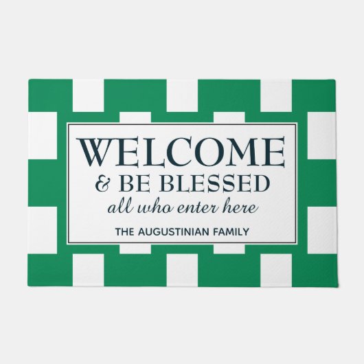 Persoonlijke NIGERIA Welkom Deurmat (Voorkant)